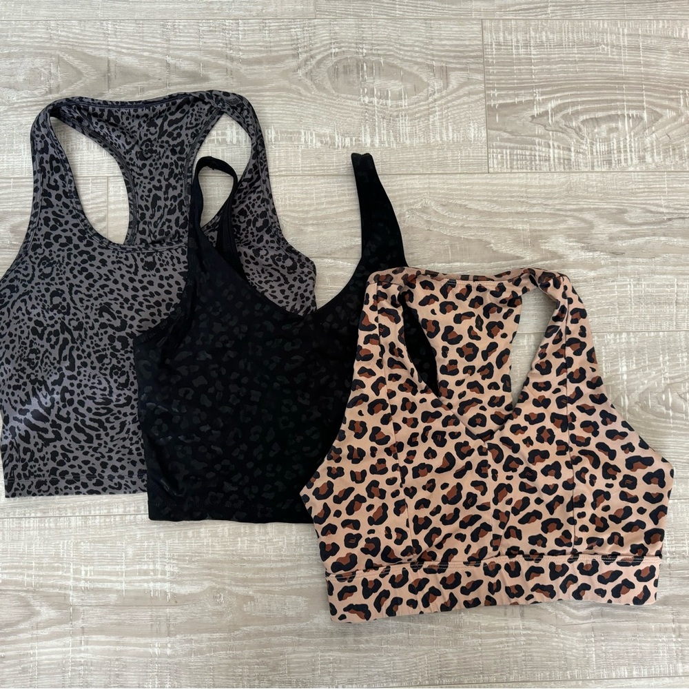 Leopard Sports Crop Bundle
